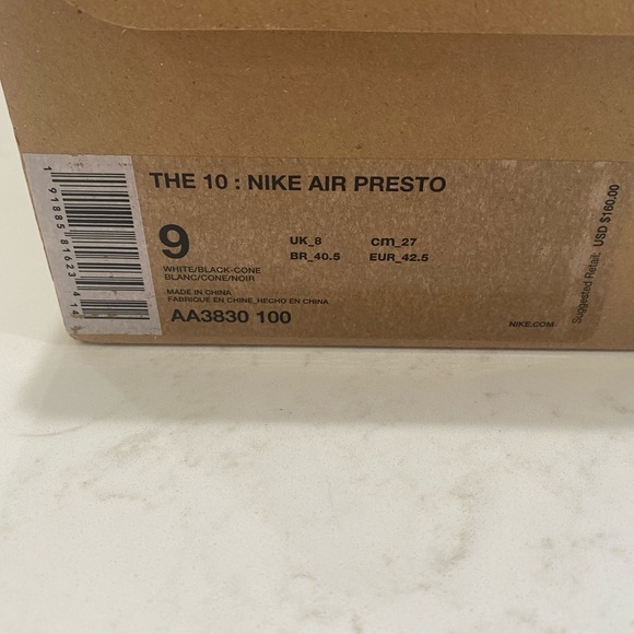 Nike Air Presto x Off White ‘White’ - Picture 6 of 16